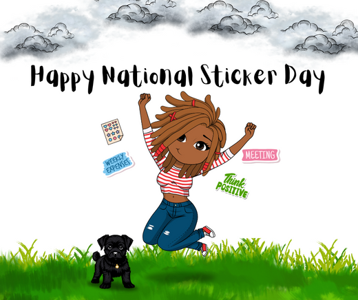 Happy National Sticker Day 🗓️🤗🥳 Welcome to my sticker shop!